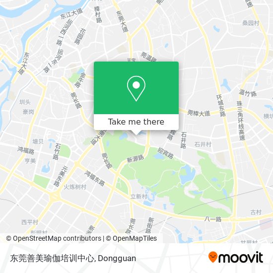 东莞善美瑜伽培训中心 map