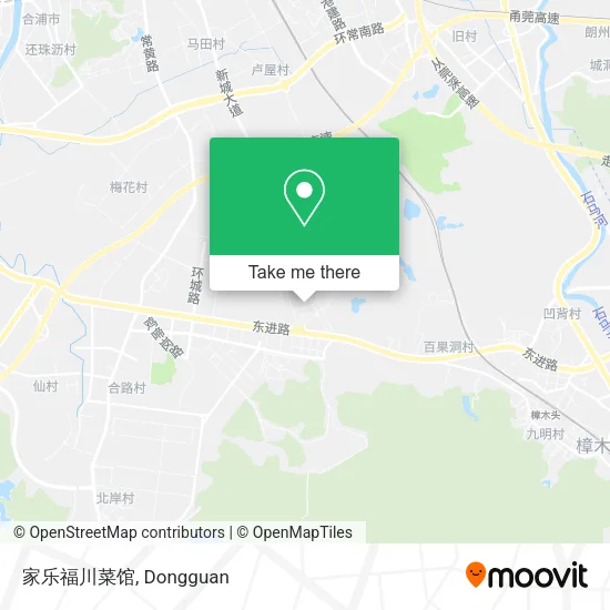 家乐福川菜馆 map