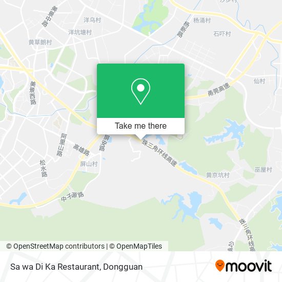 Sa wa Di Ka Restaurant map
