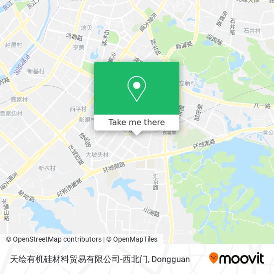 天绘有机硅材料贸易有限公司-西北门 map