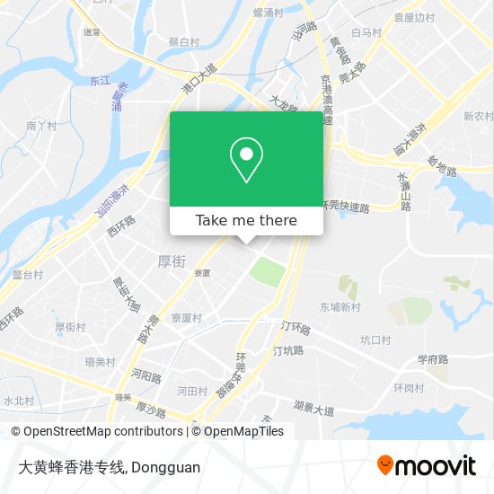 大黄蜂香港专线 map