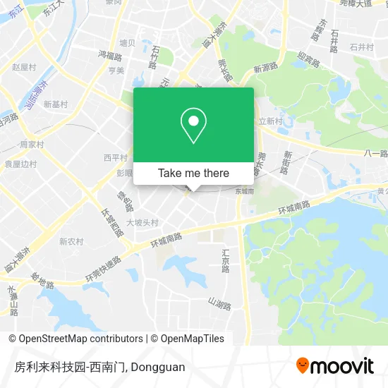 房利来科技园-西南门 map
