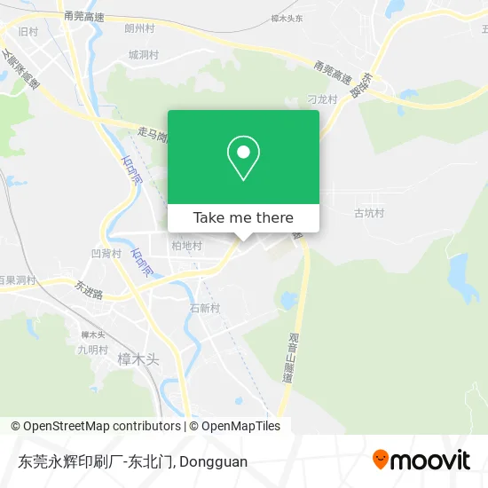 东莞永辉印刷厂-东北门 map