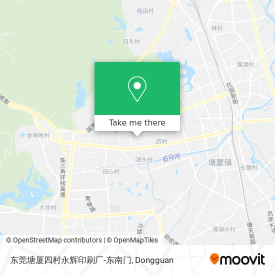 东莞塘厦四村永辉印刷厂-东南门 map