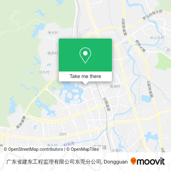 广东省建东工程监理有限公司东莞分公司 map