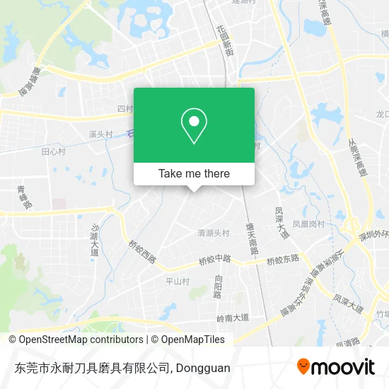 东莞市永耐刀具磨具有限公司 map
