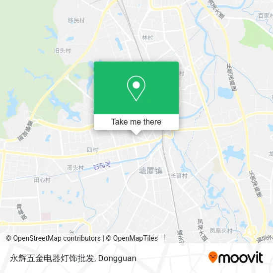 永辉五金电器灯饰批发 map