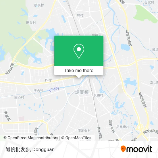 通帆批发步 map