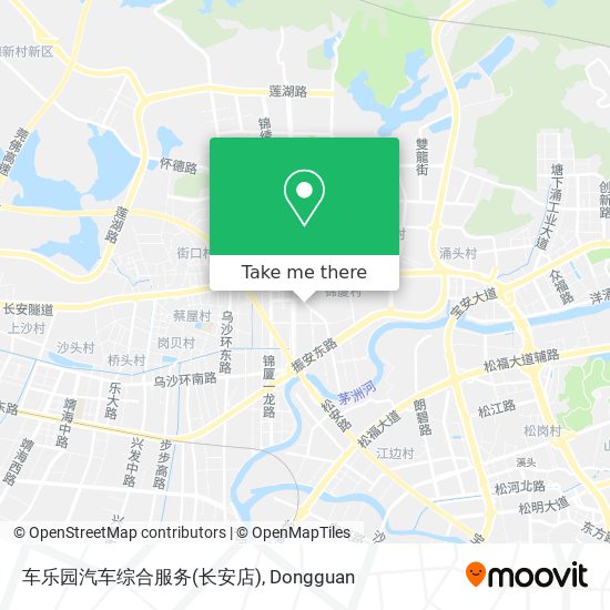 车乐园汽车综合服务(长安店) map