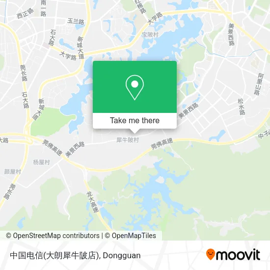 中国电信(大朗犀牛陂店) map