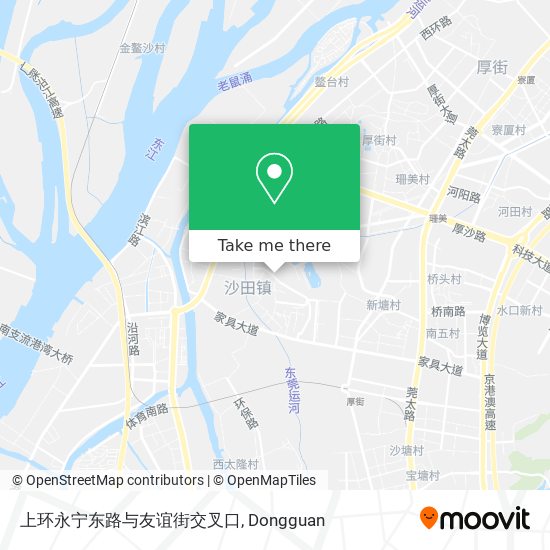 上环永宁东路与友谊街交叉口 map