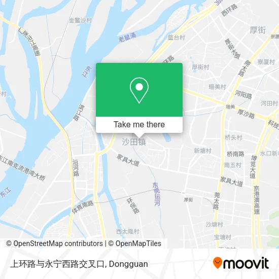 上环路与永宁西路交叉口 map