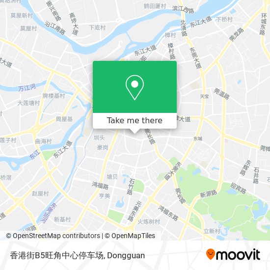 香港街B5旺角中心停车场 map