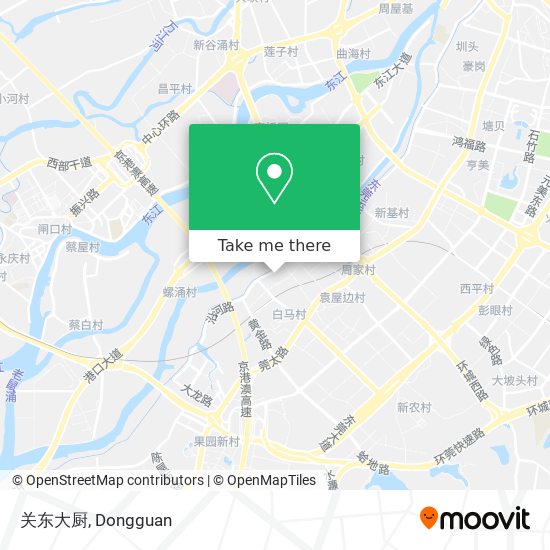 关东大厨 map