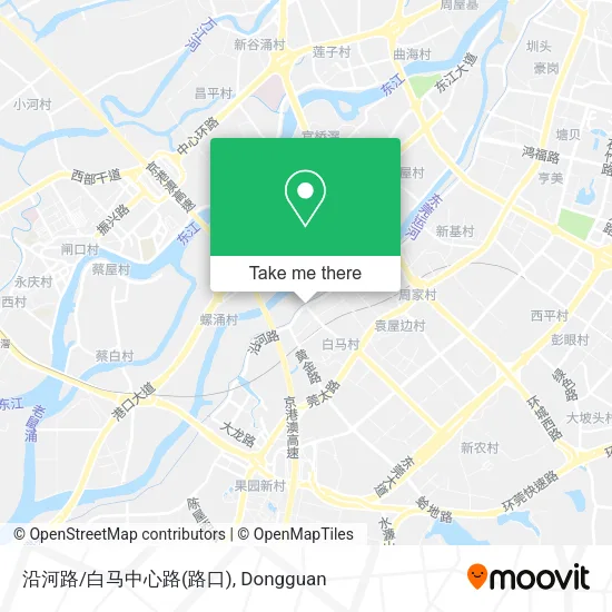 沿河路/白马中心路(路口) map