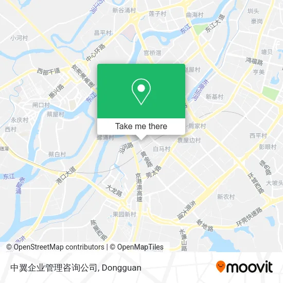 中翼企业管理咨询公司 map