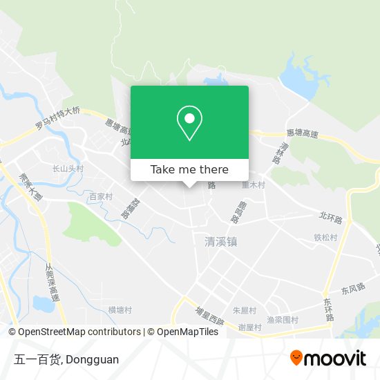 五一百货 map