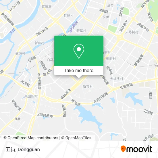五街 map