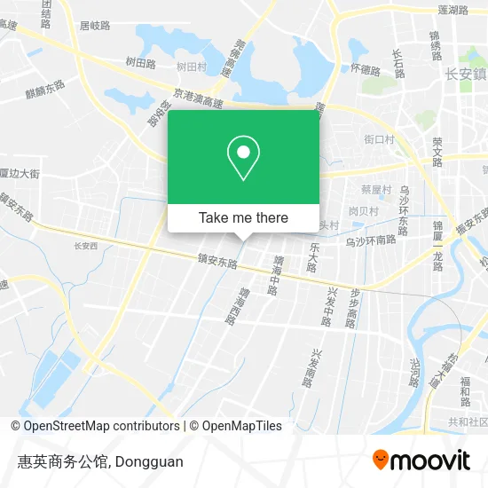 惠英商务公馆 map