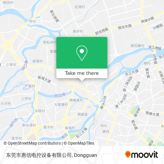 东莞市惠信电控设备有限公司 map