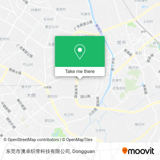 东莞市澳卓织带科技有限公司 map