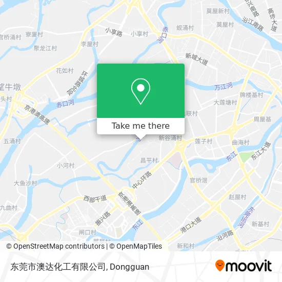 东莞市澳达化工有限公司 map