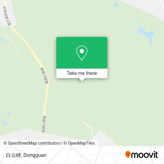 白云嶂 map