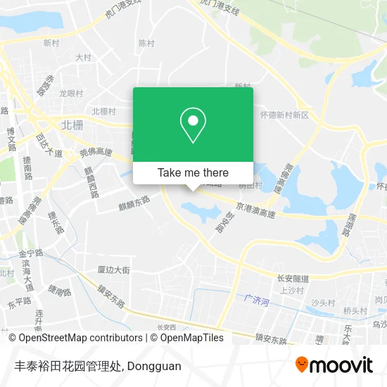 丰泰裕田花园管理处 map