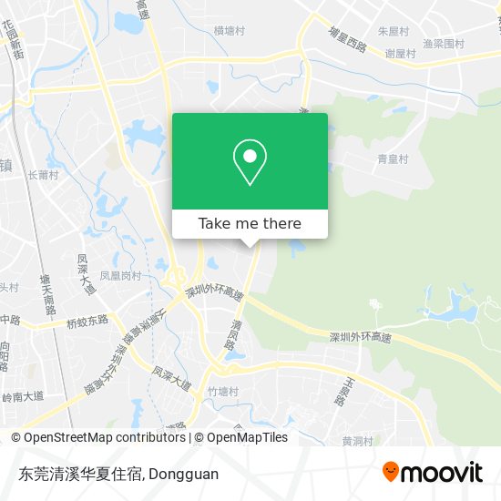 东莞清溪华夏住宿 map