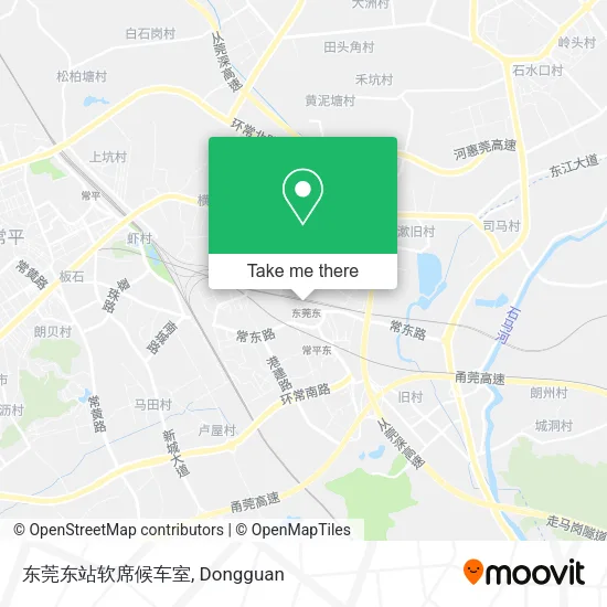 东莞东站软席候车室 map
