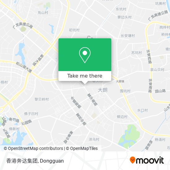 香港奔达集团 map