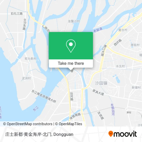 庄士新都·黄金海岸-北门 map