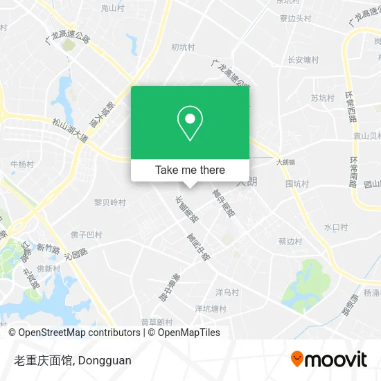 老重庆面馆 map