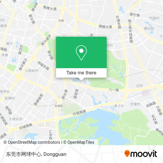 东莞市网球中心 map