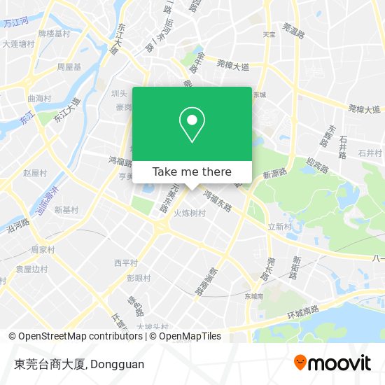 東莞台商大厦 map
