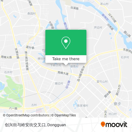 创兴街与岭安街交叉口 map