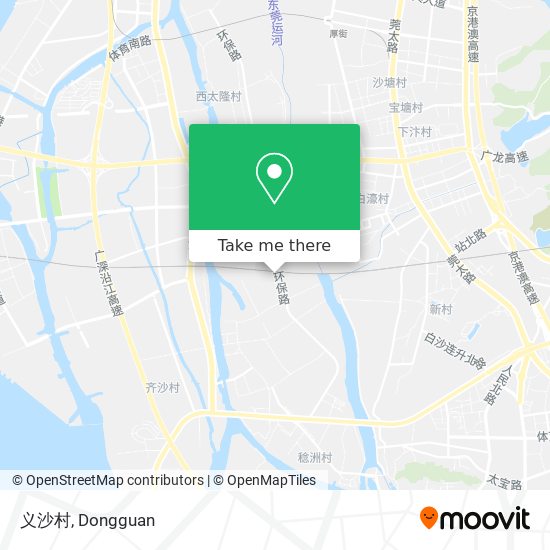 义沙村 map