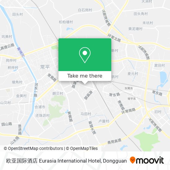 欧亚国际酒店 Eurasia International Hotel map