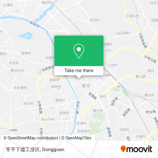 常平下墟工业区 map