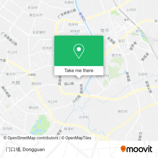 门口埔 map