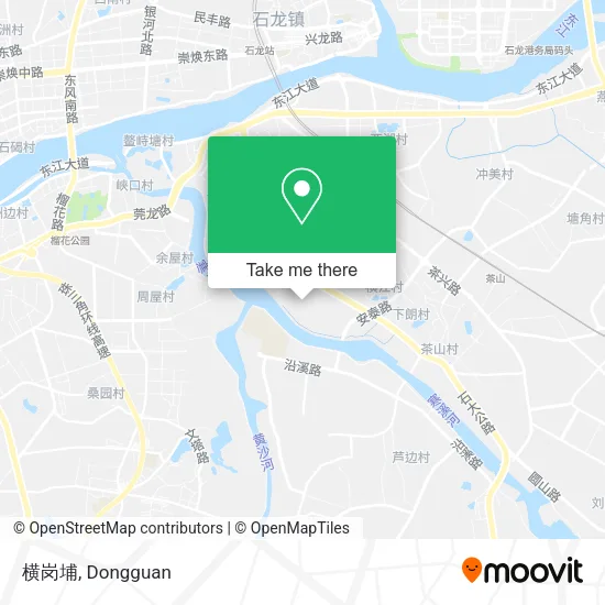 横岗埔 map