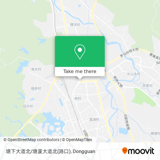 塘下大道北/塘厦大道北(路口) map