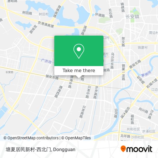 塘夏居民新村-西北门 map