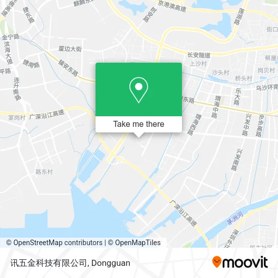 讯五金科技有限公司 map