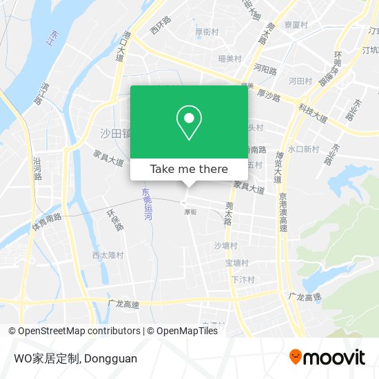 WO家居定制 map