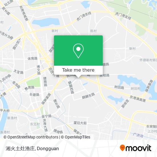 湘火土灶渔庄 map