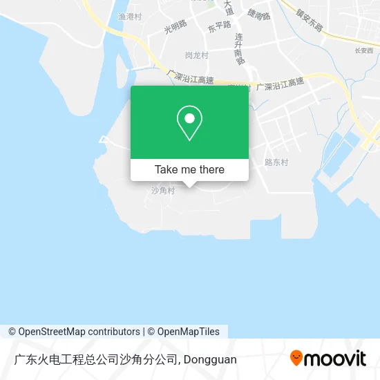 广东火电工程总公司沙角分公司 map