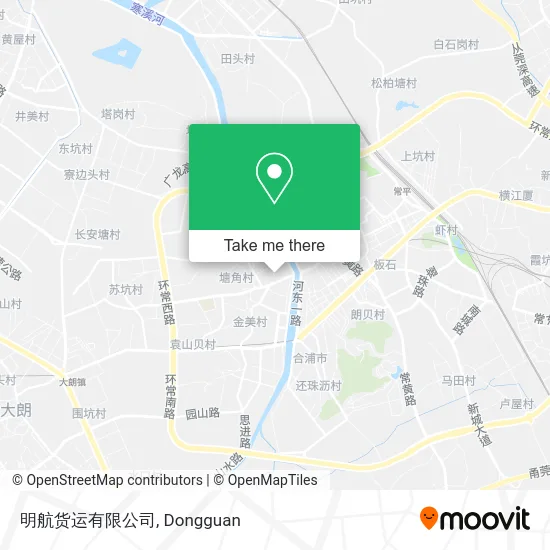 明航货运有限公司 map