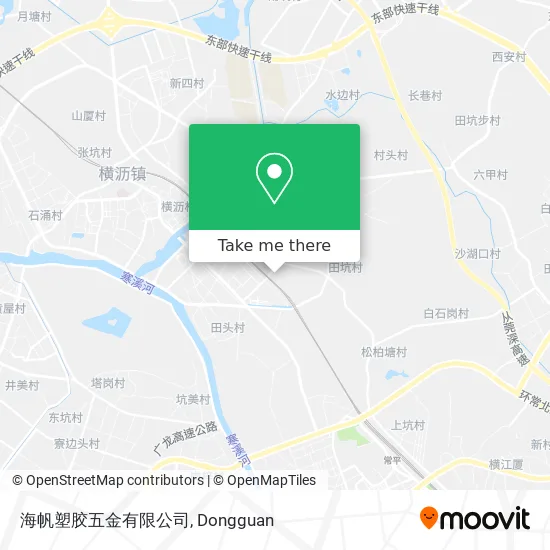 海帆塑胶五金有限公司 map