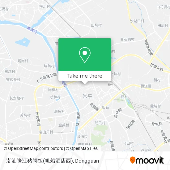潮汕隆江猪脚饭(帆船酒店西) map